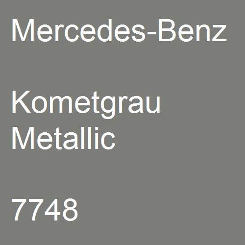 Mercedes-Benz, Kometgrau Metallic, 7748.